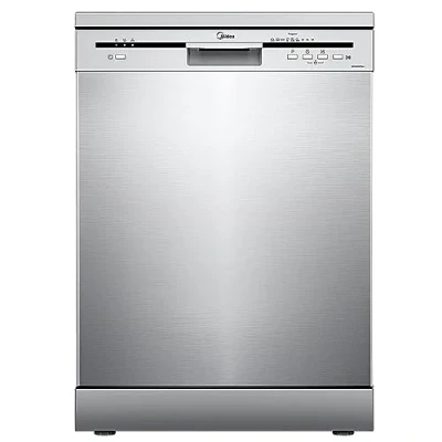 Immagine di Midea MFD60S121X IT Lavastoviglie Libera Installazione con 12 coperti, 6 Programmi, Partenza Ritardata, Funzione di Mezzo Carico, 60 cm Inox