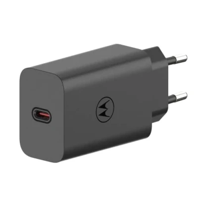 Immagine di Motorola Chargers Turbopower 68 W USB PD Caricabatterie da parete/adattatore di alimentazione con cavo C a 1 M 6,5 A.
