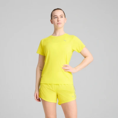 Immagine di Puma RUN Velocity TEE Tshirt sport, Donna, Taglia: Small, Lemon sherbert