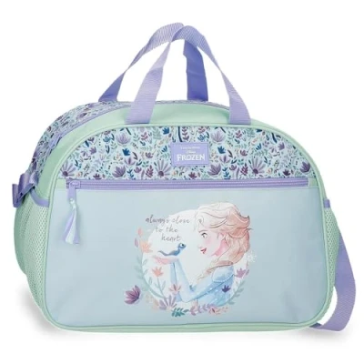 Immagine di Disney Frozen Close to the heart zaino per bambini, la scuola, realizzato in poliestere, tasche laterali, spalline larghe regolabili, maniglia superiore appenderla, sistema magic Fix