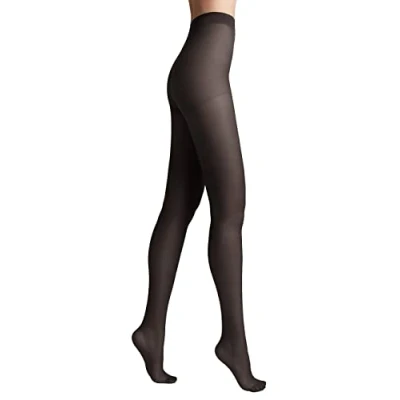Immagine di Conte elegant NUANCE 40 DEN Collant in Seta Opaca da Donna Sottile Rinforzato Calze Estremamente Elastico Taglia 6 Nero