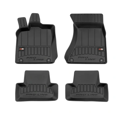 Immagine di FROGUM 3D407336 Set tappetino Gomma anteriore e posteriore 4 nero Su misura AUDI: Q5