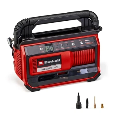 Immagine di Einhell 4020420 Compressore a batteria PRESSITO 18/25 Power X Change 11 bar Display digitale