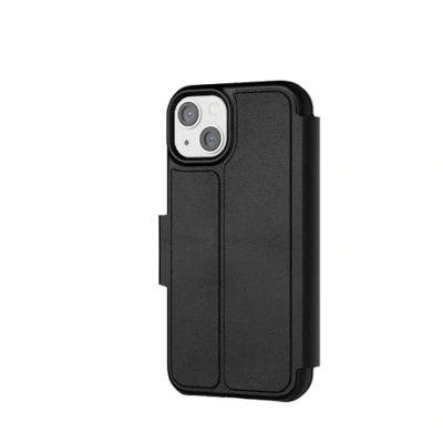Immagine di tech21 EvoLite Custodia a portafoglio per iPhone 13 3, con slot schede, colore: Nero