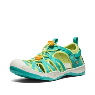 Immagine di Keen Moxie Unisex Sandali da trekking per bambini, Taglia: 32/33, Neon green Tessuto
