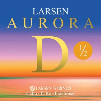 Immagine di Larsen Aurora Corde per violoncello Medio D 1/2