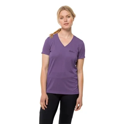 Immagine di Jack Wolfskin Crosstrail T Tshirt basic, Donna, Taglia: XS, Ultraviolet