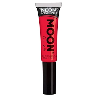 Immagine di Moon Glow Eyeliner UV al neon Brilla intensamente sotto la luce UV, Rosso intenso, 1 conteggio (confezione da 1)