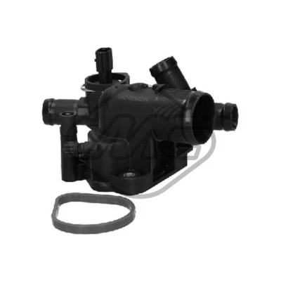 Immagine di Metalcaucho 03288 Termostato motore 89C con guarnizione sensore Alloggiamento in plastica RENAULT: SCENIC 2, Koleos I, MEGANE 2