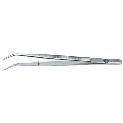 Immagine di C.K T2314 Pinzetta di precisione Acuminate, piegate, fini 150 mm
