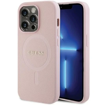 Immagine di Guess GUHMP13XPSAHMCP Custodia rigida per iPhone 13 Pro Max 6,7&quot;, colore: Rosa