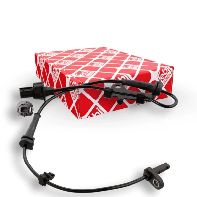 Immagine di FEBI BILSTEIN 106335 Sensore ABS Assale anteriore Dx con piastrina d&#039;arresto HONDA: Jazz 3, Insight II Hatchback, CR Z