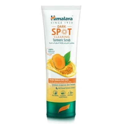 Immagine di Himalaya Scrub viso alla curcuma che schiarisce le macchie scure, esfolia e migliora la texture della pelle, 75ml