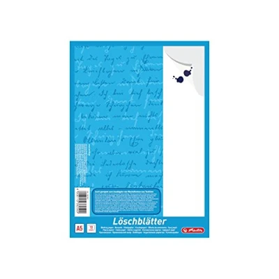 Immagine di Herlitz 382408 blocco di fogli in carta assorbente, 10 formato A4 A5