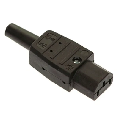 Immagine di AS Schwabe 62081 Connettore IEC Spina dritta Tot poli: 2 10 A Nero 1 pz.