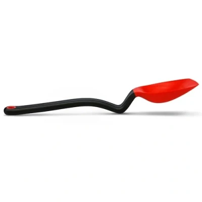 Immagine di Dreamfarm Supoon Antiaderente Sit Up Silicone Raschiante, Servire, Cucchiaio da Cucina Misura 5ml Tsp &amp; 15ml Tbsp 11&quot; Rosso