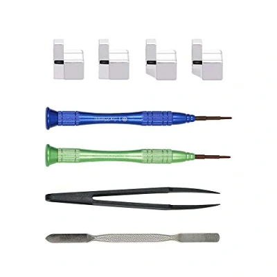 Immagine di Mcbazel Set di fibbie bloccaggio L/R in metallo ricambio Con attrezzo aperto per NS Switch Joy Controller