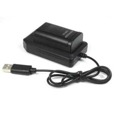 Immagine di OSTENT Stazione Dock di Ricarica USB + Batteria Ricaricabile per Controller Wireless Microsoft Xbox 360 Colore Nero