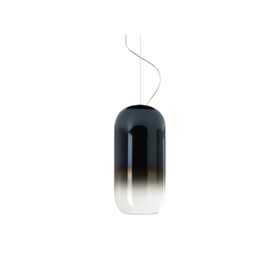 Immagine di Artemide Gople lampada a sospensione blu/argento