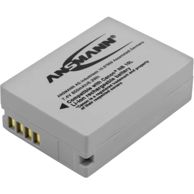 Immagine di Ansmann A Can NB 10L batteria ricaricabile fotocamera sostituisce la originale (camera) 7.4 V 850 mAh