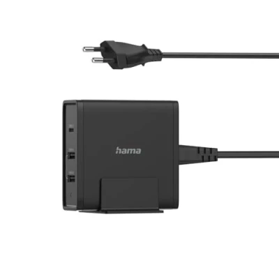 Immagine di Hama Stazione di carica USB 65 W Ambiente interno Corrente uscita max. 3000 mA Num. uscite: 3 x A, C®