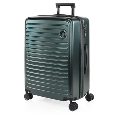 Immagine di JASLEN Valigia Media da Viaggio Rigide. Trolley Medio con 4 Ruote. Materiale ABS Rigida in Offerta Resistente e Super Leggero 20 kg Lucchetto TSA, Verde