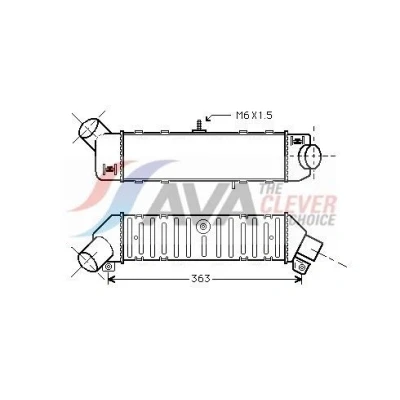 Immagine di AVA COOLING SYSTEMS VNA4162 Intercooler