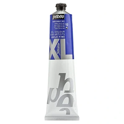 Immagine di PEBEO Fine Studio XL Colore ad Olio per Pittura, Blu (Imitazione Cobalto), 200 ml
