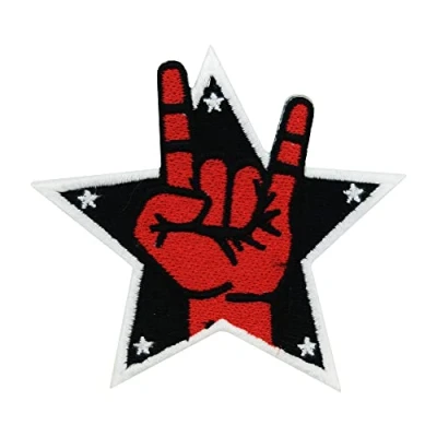 Immagine di Rock Stern Toppe termoadesive musicali