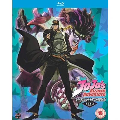 Immagine di JoJos Bizarre Adventure Set Two: Stardust Crusaders Part One (Eps 1 24) Blu ray