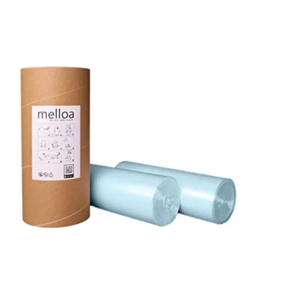 Immagine di MELLOA Ricarica universale per pattumiera a pannolino compatibile con Tommee Tippee Sangenic TEC Simplee Twist &amp; Click Spross Ubbi Magic Littycat bidoni pannolini (Blu, 400m + Tubo di Carta)