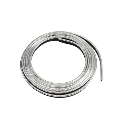 Immagine di Simoni Racing CHS Profilo Cromato per Interni Auto, Striscia Decorativa Auto 3 mt, Colore Silver