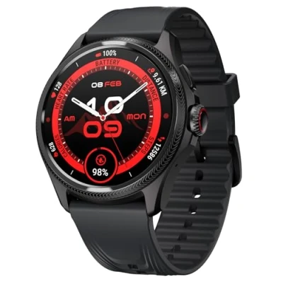 Immagine di TicWatch Pro 5 Enduro Smartwatch da uomo 1,43&quot; Android Wear OS Smart Watch 90 ore di batteria 110+ modalità allenamento 7/24 frequenza cardiaca Salute 5ATM GPS Bussola Non compatibile con iPhone