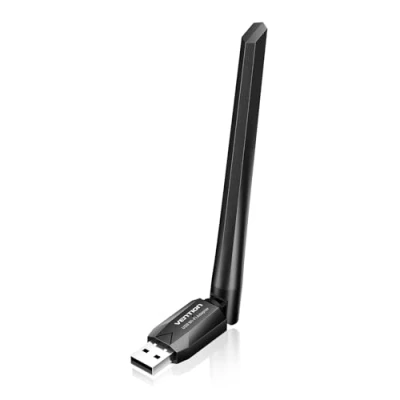 Immagine di VENTION AC600 USB WiFi Bluetooth 5.0 Adattatore, antenna WLAN 6dBi per PC/Laptop/Desktop, Dual Band 2.4GHz/5GHz, compatibile con Windows 11/10/8.1/8/7/XP Wi Fi, 11/10/8.1/7