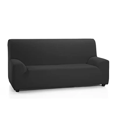 Immagine di Martina Home Copertura elastica per divano 2 posti, modello TUNEZ, colore NERO, Misura da 120 a 190 cm