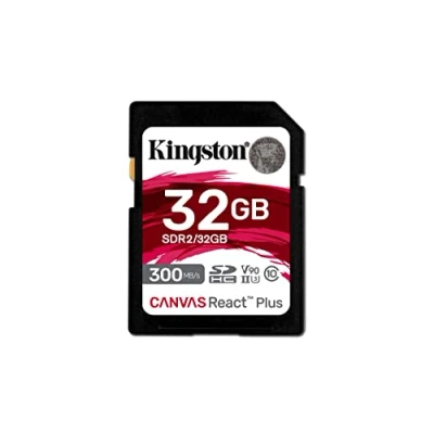 Immagine di KINGSTON 32GB CANVAS REACT PLUS SDHC