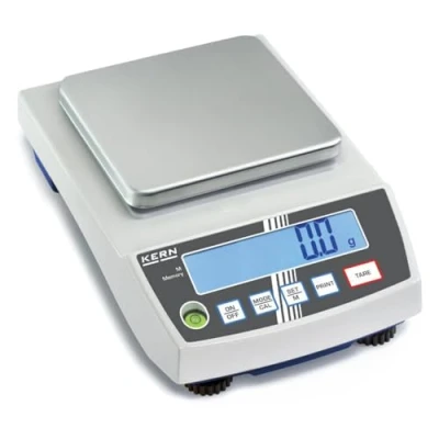 Immagine di Precision balance the economical solution for bargain hunter [Kern PCB 1000 2] Weighing plate , Range [Max]: g, Readout [d]: 0,01 g
