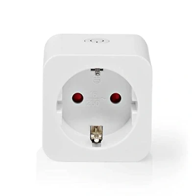 Immagine di Nedis SmartLife Presa intelligente Wi Fi, Controlla gli Elettrodomestici da Remoto, Compatibile con Amazon Alexa, Siri o Google Home, Adatto per l&#039;Uso Interno