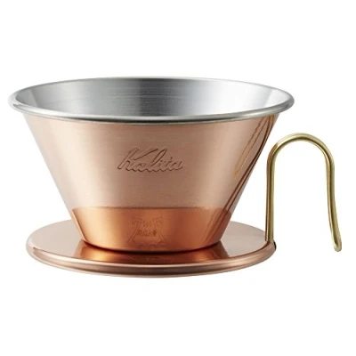Immagine di Carita caffè gocciolatore rame fatto in Giappone due o quattro persone per TSUBAME &amp; Kalita WDC 185# 05099