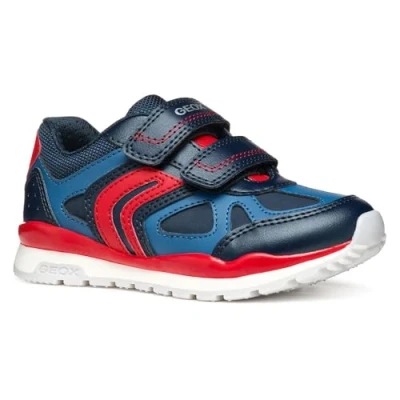 Immagine di Geox J Pavel D, Scarpe da Ginnastica, Navy/Red, 24 EU