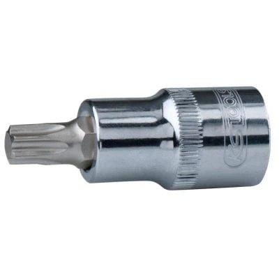 Immagine di KS TOOLS 918.1625 Serie di bussole DIN3120, ISO1174 T30 Acciaio al cromo vanadio Torx zigrinato