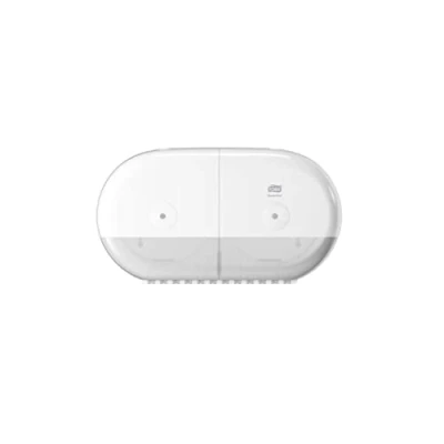Immagine di Tork SmartOne Dispenser per carta igienica Mini Twin, wit, T9, 682000