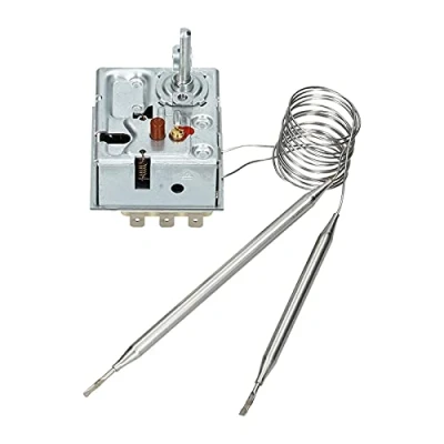 Immagine di LUTH Premium Profi Parts Termostato Limitatore di temperatura 128C con 2 sensori Compatibile EGO 55.60019.150