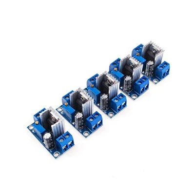 Immagine di ANGEEK LM317 Regolatore di tensione DC 1,5 A, 1,2 37 V, modulo alimentazione