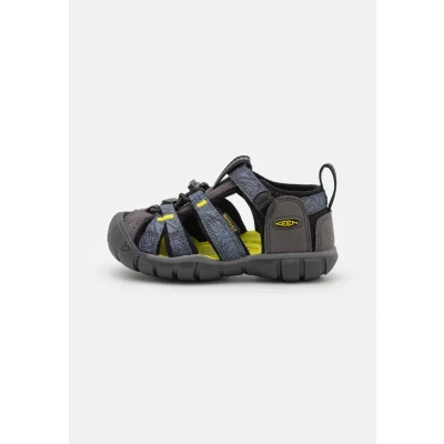 Immagine di Keen Seacamp II CNX Youth Unisex Sandali da trekking per bambini, Taglia: 35, Blue Tessuto