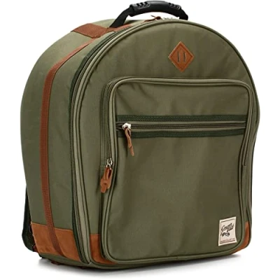 Immagine di Tama TSDB1465MG PowerPad Designer Collection Borsa per rullante, 14&quot; x 6,5&quot;, colore Verde