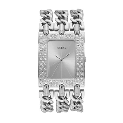 Immagine di Guess Orologio Analogico Quarzo Donna con Cinturino in Acciaio Inox W1275L1