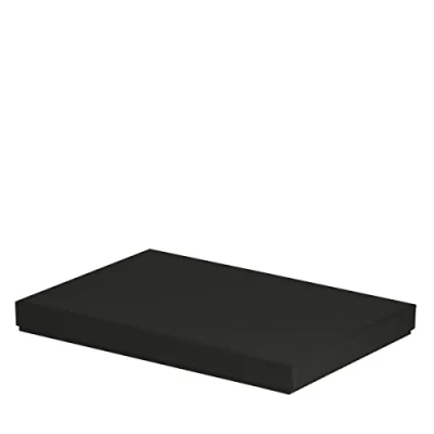Immagine di Rössler Papier Boxline 13521453700 Cartone rettangolare, adatto per DIN A4, 1 pezzo, colore: Nero