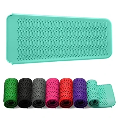 Immagine di Custodia in silicone resistente per ferro piatto, arricciacapelli, utensili capelli caldi