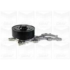 Immagine di GRAF PA1086 Pompa acqua con guarnizione meccanico Lamiera d&#039;acciaio 95 per trasmissione cinghia Poly V TOYOTA: Yaris II Hatchback, Auris Hatchback